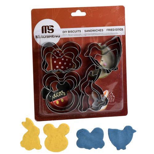 Формочки фигурные для печенья MS "Cartoons" 12 шт. 16,5x24 см