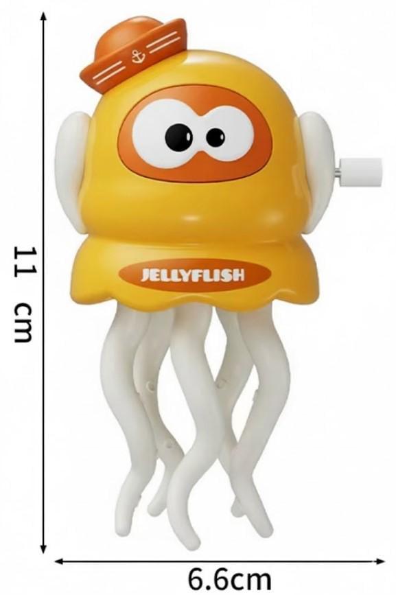 Набір дитячих іграшок Dancing Octopus Танцюючий Восьминіг 3 шт. 11 см Жовтий (2104618772) - фото 2