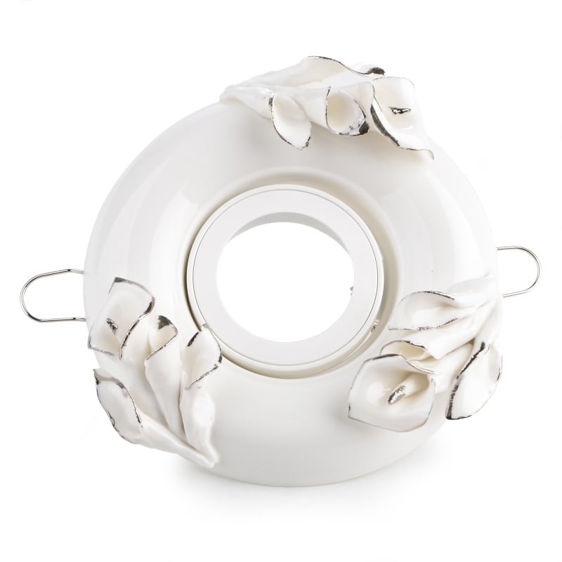 Светильник точечный Brille HDL-CY3 WH/SL (36-004)