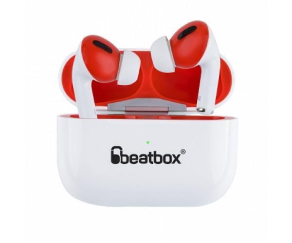 Наушники BeatBox PODS PRO 1 Wireless Charging White-Red (56925)