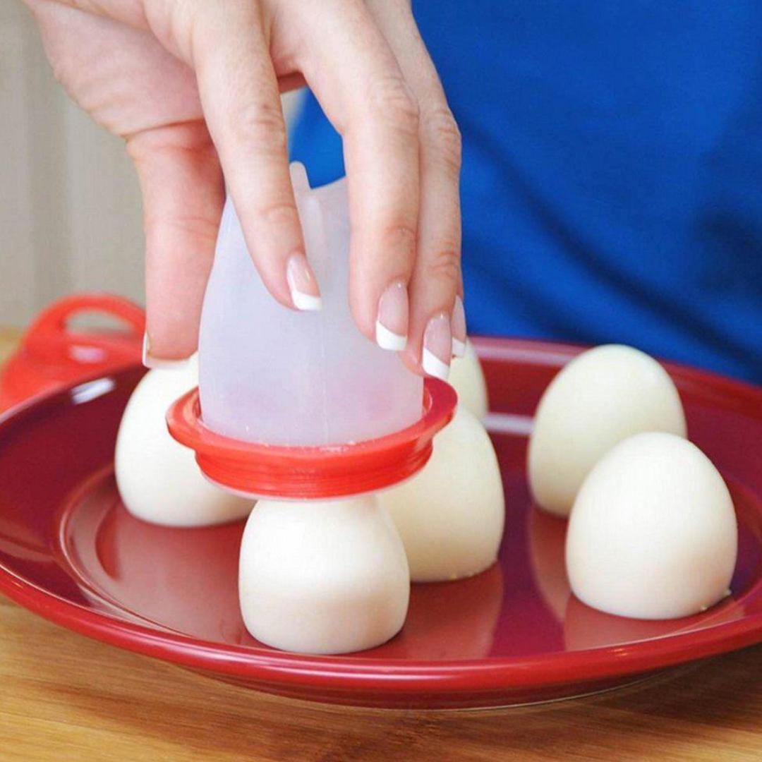Набор силиконовых форм Silicone Egg Boilдля варки яиц без скорлупы 6 шт. (10602) - фото 5 Набор силиконовых форм Silicone Egg Boilдля варки яиц без скорлупы 6 шт. (10602) - фото 5