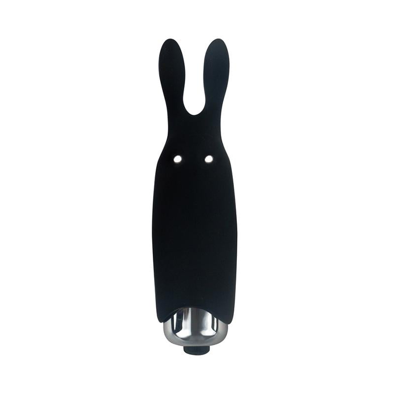 Вибратор клиторальный Lastic Pocket Vibe Rabbit 8,5 см Черный (10718)
