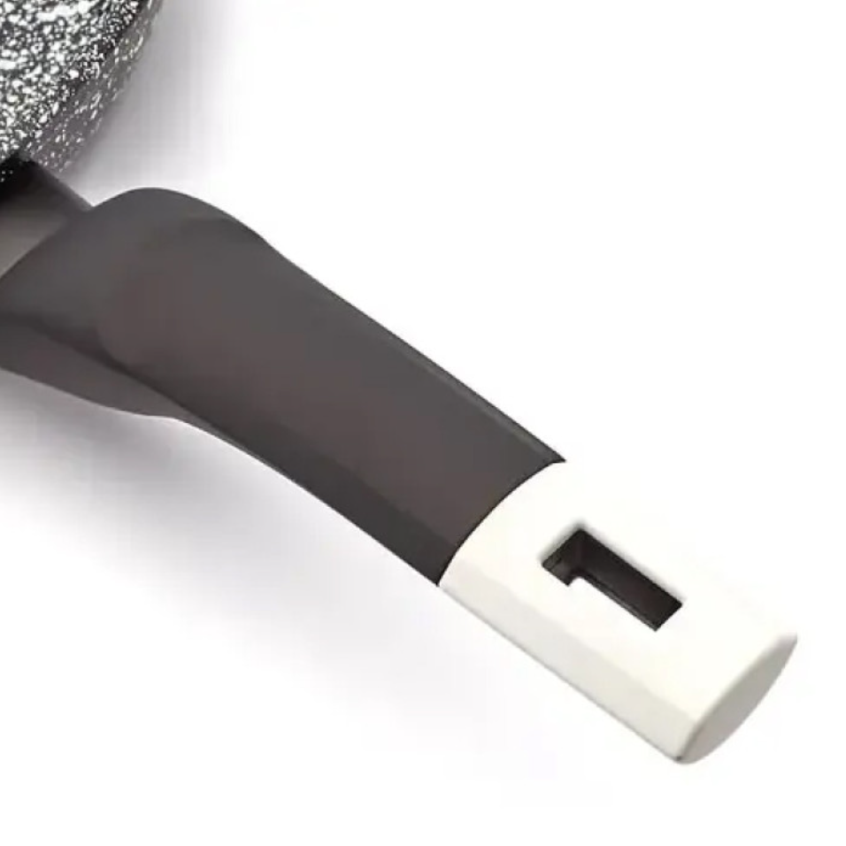 Сковорода з кришкою UNIQUE UN-5112 із багатошаровим гранітним антипригарним покриттям 18 см (UNQQ-008) - фото 3 Сковорода з кришкою UNIQUE UN-5112 із багатошаровим гранітним антипригарним покриттям 18 см (UNQQ-008) - фото 3