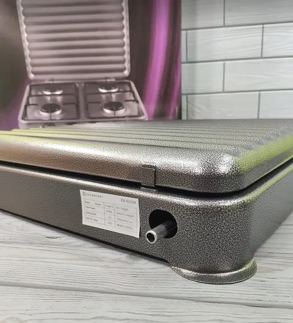 Плита газова Edenberg настільна на 4 конфорки (EB-62304) - фото 6 Плита газова Edenberg настільна на 4 конфорки (EB-62304) - фото 6