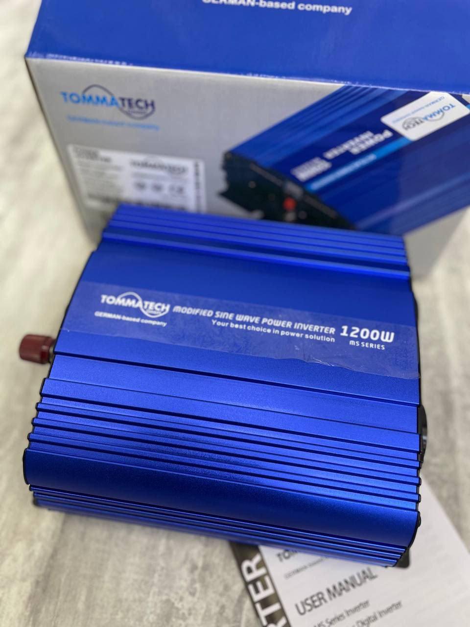 Інвертор TammaTech MS-1200 W 12 V модифікований синус - фото 5