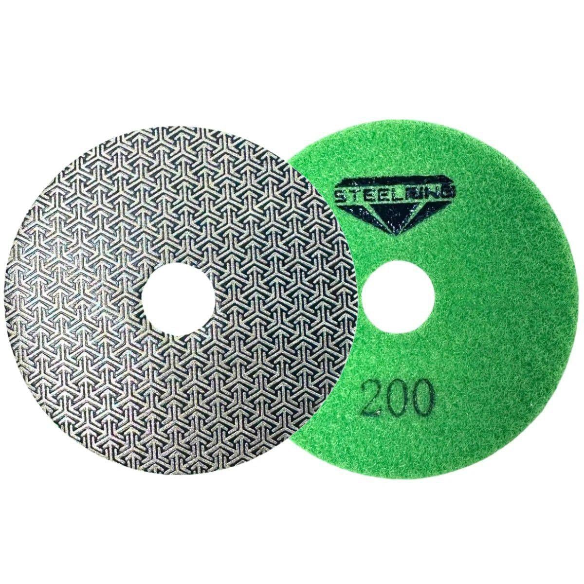 Гальванический алмазный шлифовальный круг STEELRING 100 мм №200 (DHEB200) Гальванический алмазный шлифовальный круг STEELRING 100 мм №200 (DHEB200)