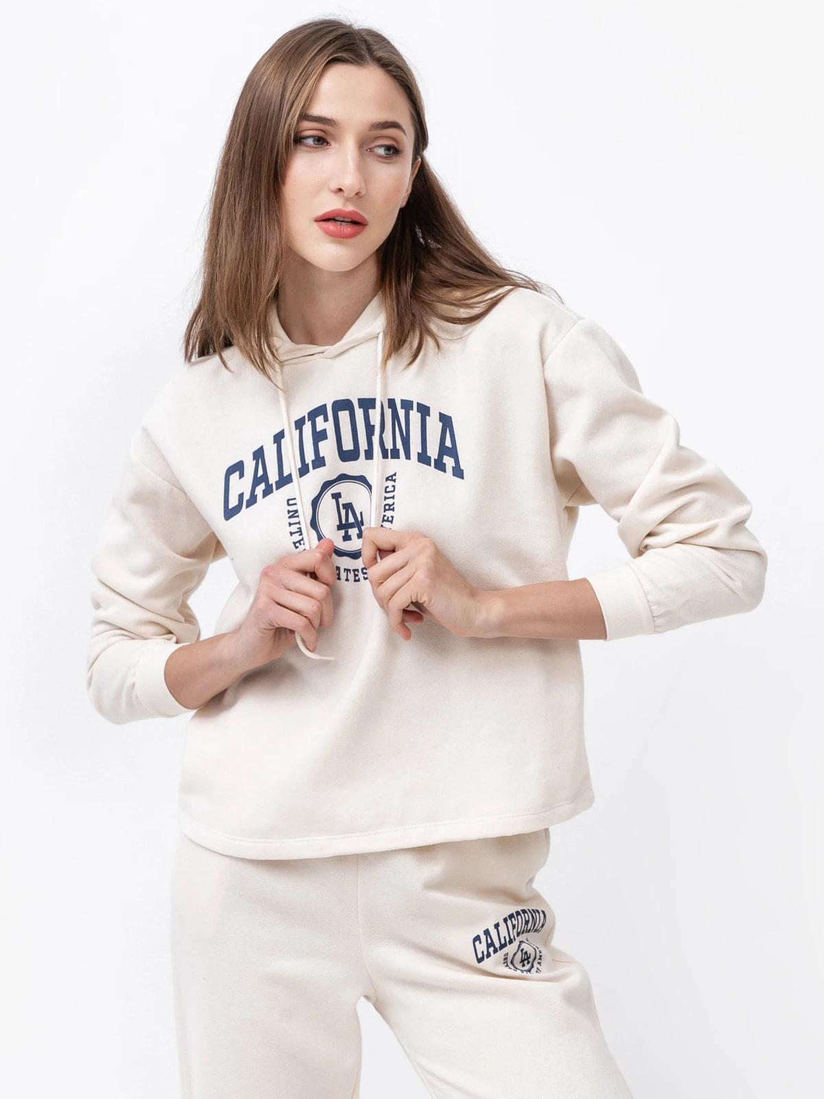 Свитшот женский Only 15241152 XS Молочный