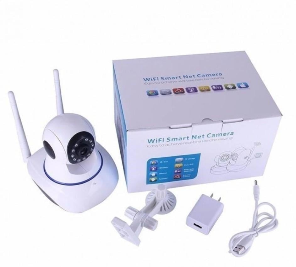 Камера відеоспостереження IP інфрачервона Smart Q5 V380-Q5SY Wi-Fi поворотна панорамна 355° (542) - фото 3 Камера відеоспостереження IP інфрачервона Smart Q5 V380-Q5SY Wi-Fi поворотна панорамна 355° (542) - фото 3