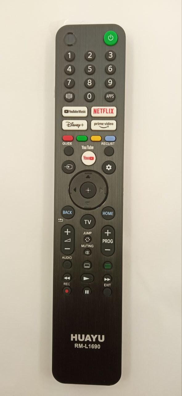 Универсальный пульт HUAYU RM-L1690 для SONY Netflix/YouTube (33330) (33330)