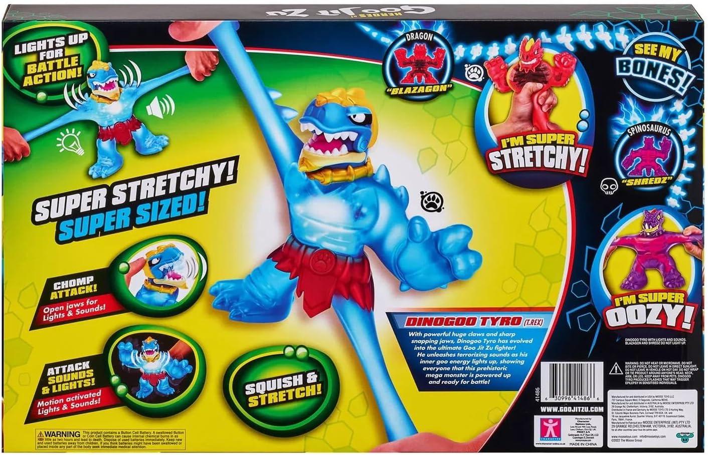 Набір фігурок-тянучок Гуджитсу Heroes of GOO Jit ZU Ultra Raptor 3 Pack (GJZ39) - фото 4