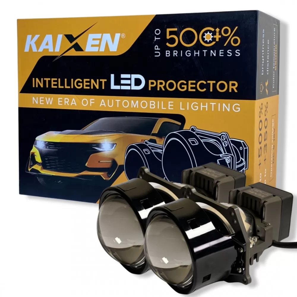 ᐉ Bi led линзы Kaixen i9 Aozoom A9