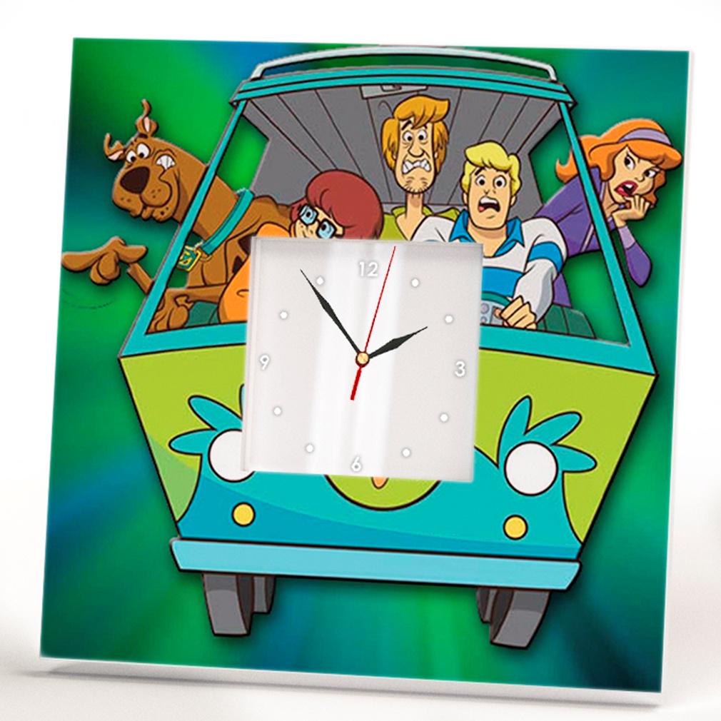 Часы с рисунком «Скуби-Ду» 260x260 мм (C02032)