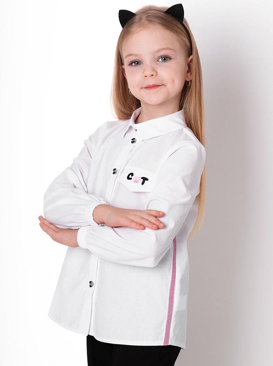 Сорочка для дівчинки Mevis 4274-01 116 см Білий (100798)