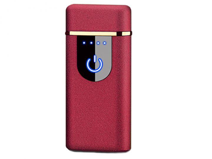 Зажигалка электроимпульсная Sunroz USB Красный