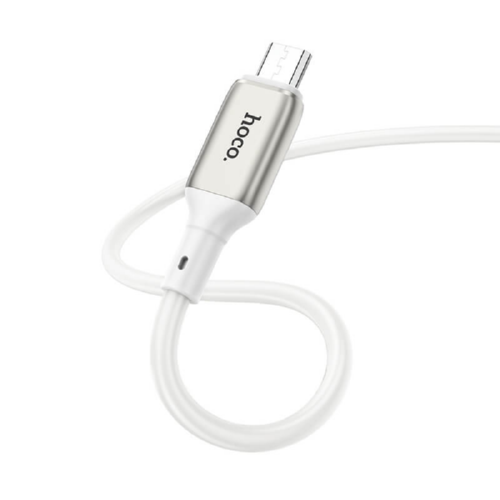 Кабель Hoco Micro USB Howdy charging data cable X66 1 м 2,4 A White (546428)