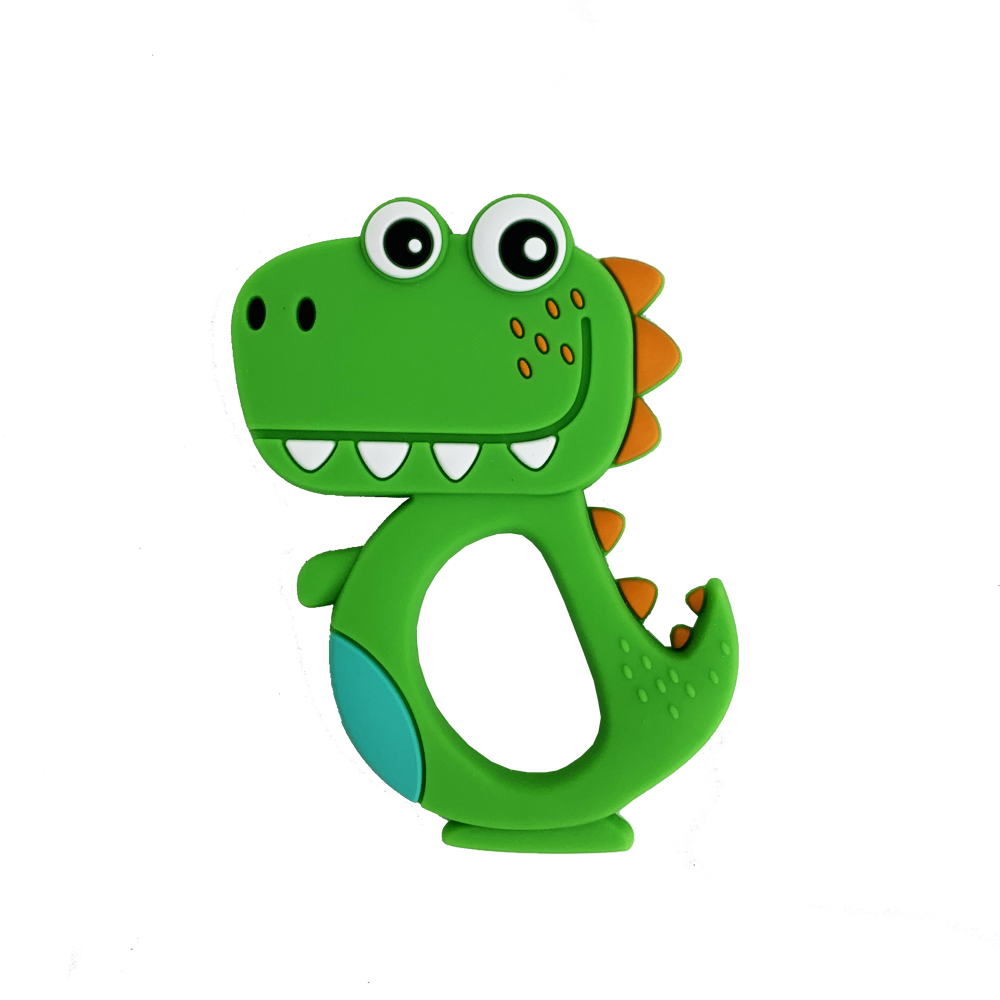 Грызунок-прорезыватель для зубов Динозаврик Зеленый Грызунок-прорезыватель для зубов Динозаврик Зеленый