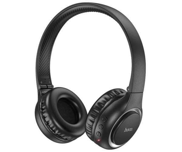 Наушники Bluetooth гарнитура Hoco W48 400 mAh Black