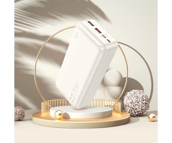 Батарея портативная Hoco J101B Astute Super Fast Charge 22,5W 30000 mAh White - фото 3 Батарея портативная Hoco J101B Astute Super Fast Charge 22,5W 30000 mAh White - фото 3