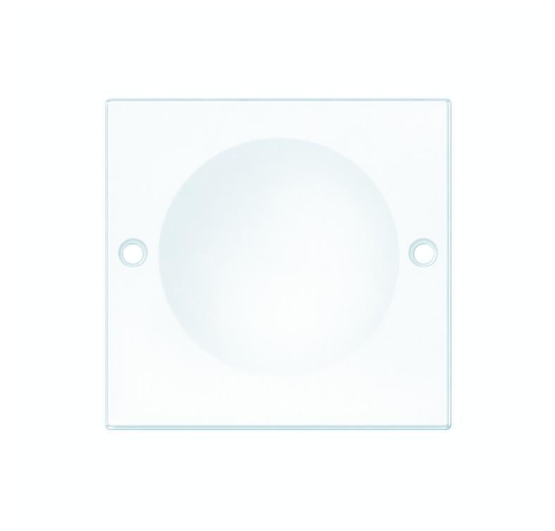 Стекло квадратное матированное 88 мм (Q88R63)
