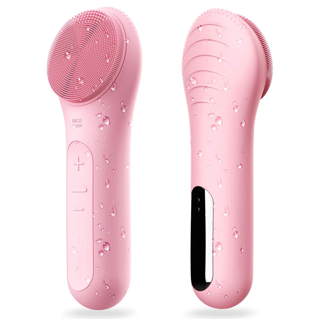 Щітка для обличчя Sonic Facial Brush XN119 очищаюча з функцією масажу та нагріву силікон (9861374)