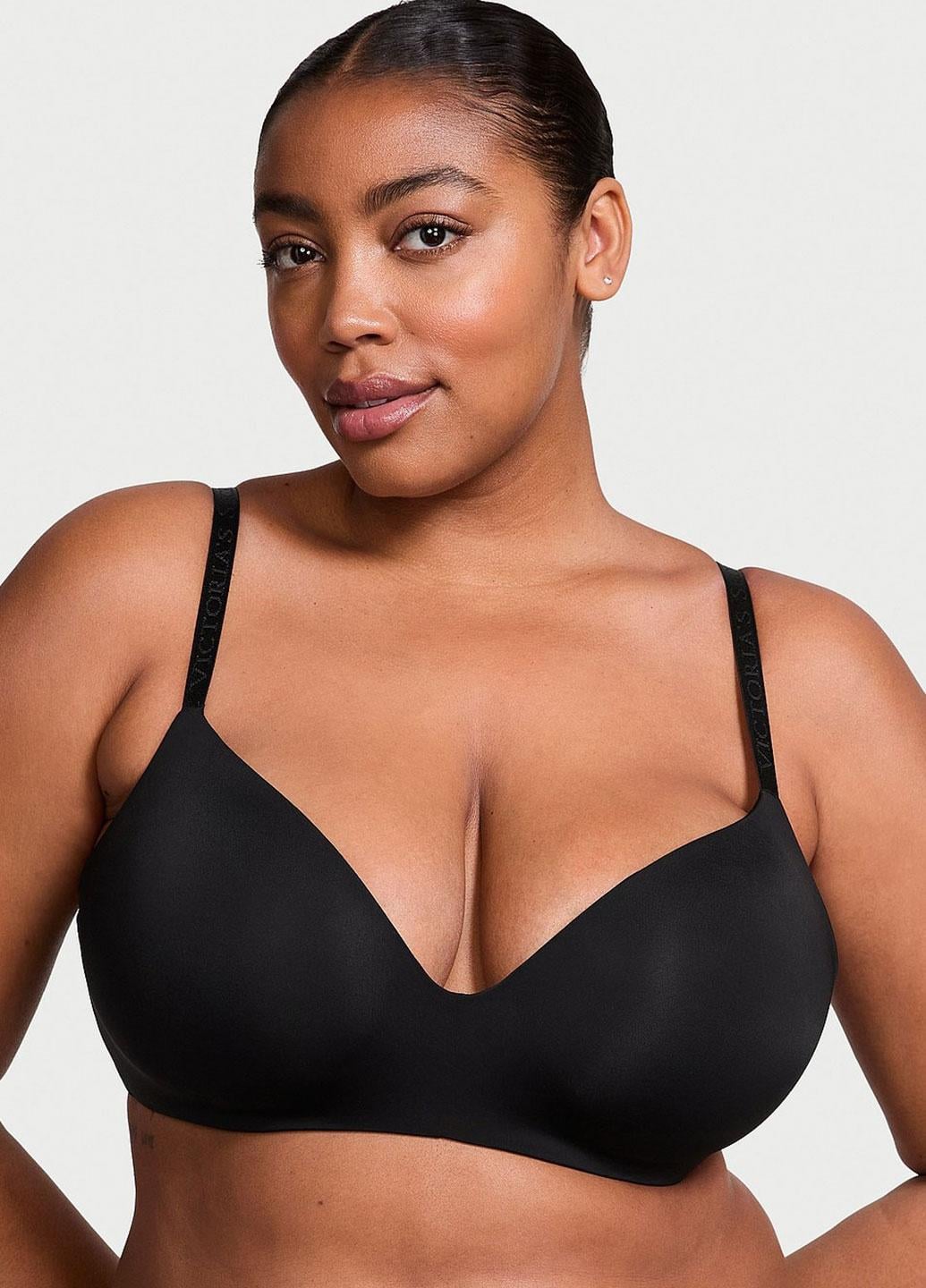 Бюстгальтер без косточек Victoria's Secret 34B Черный (0417548QB434B)