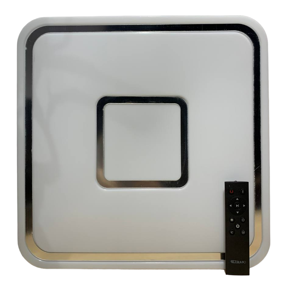 Світильник LED Lumano LU-AZURE квадратний 50W Chrome