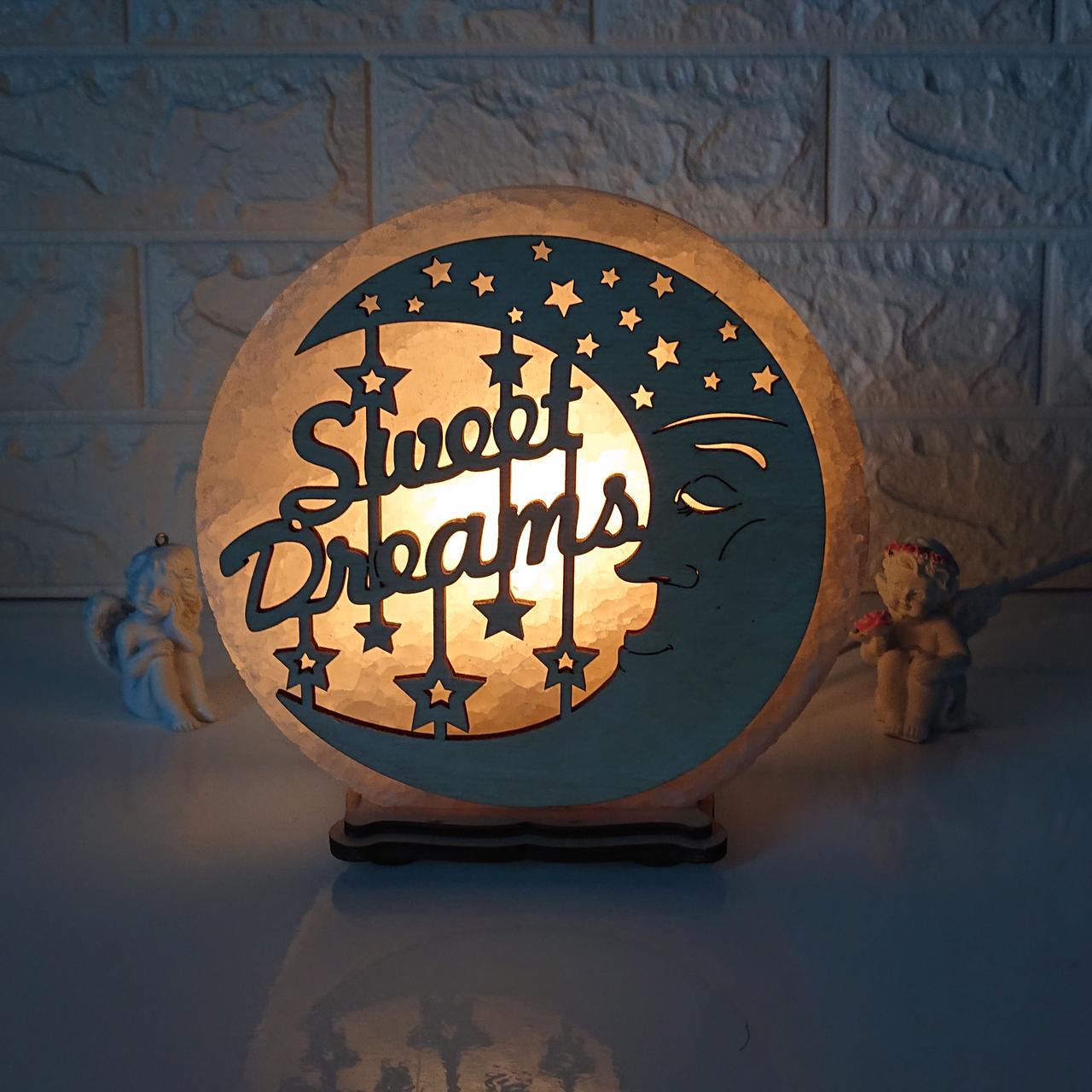 Соляной светильник Sweet dreams (KБ-00036-y)