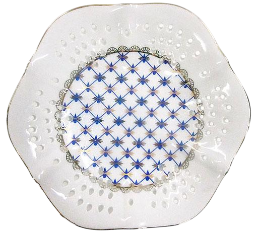 Блюдо кобальтовая сетка 15 см (3231410)