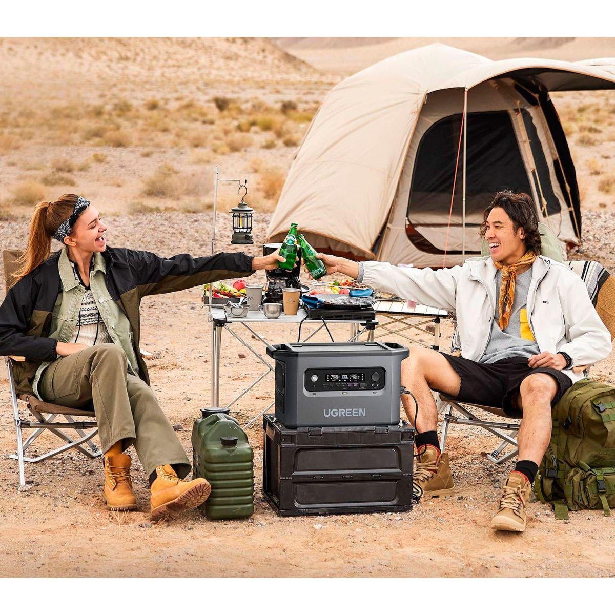 Зарядная станция UGREEN PowerRoam 2200 (GS2200) - фото 7