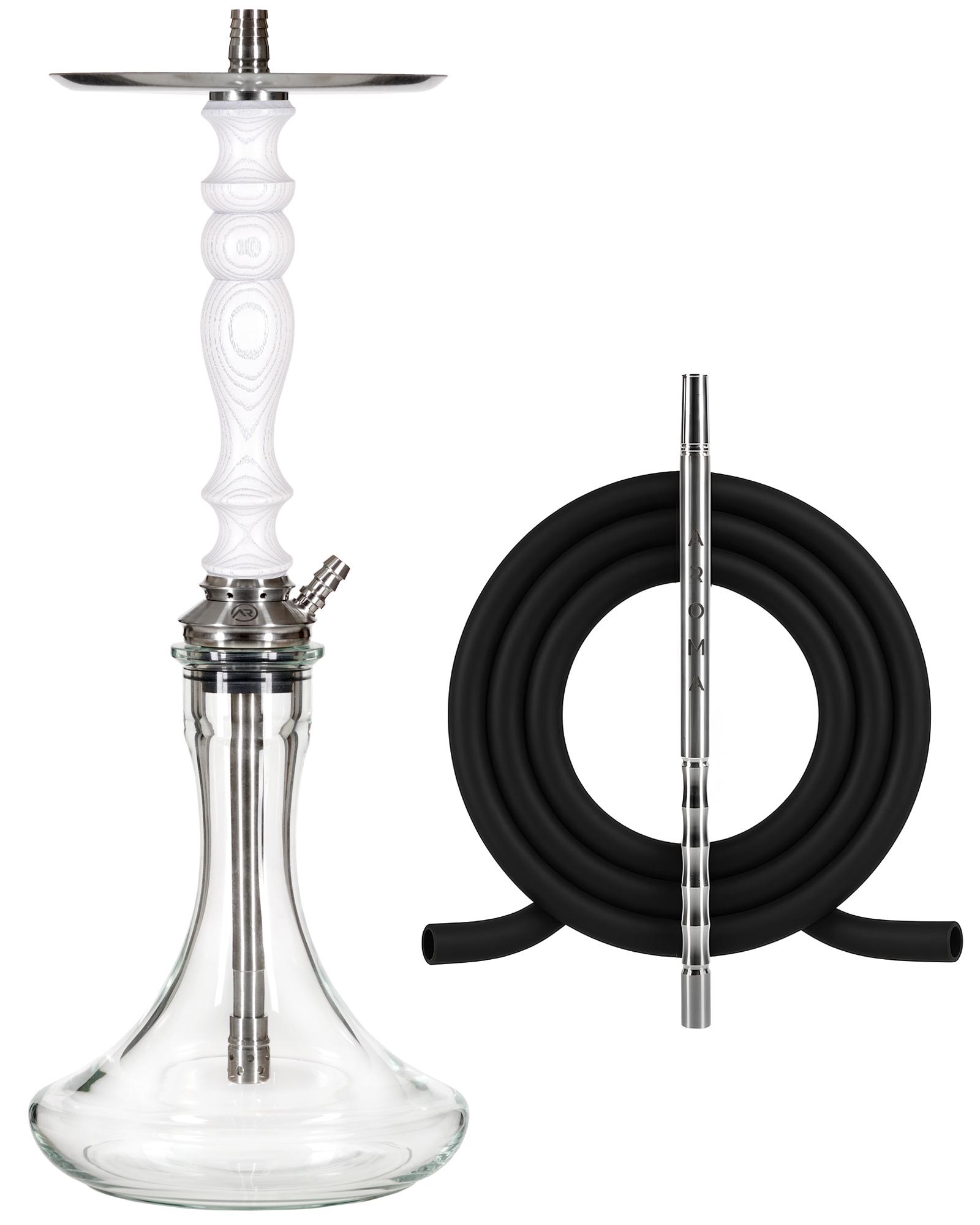 Кальян Hookah Aroma Steel Bravo White (ahts024)