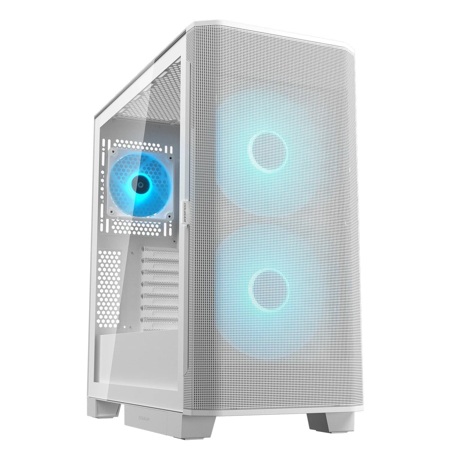 Корпус для ПК Cougar Airface Flo RGB Midi-Tower no PSU E-ATX/ATX/MicroATX/Mini-ITX/CEB White (35227207)