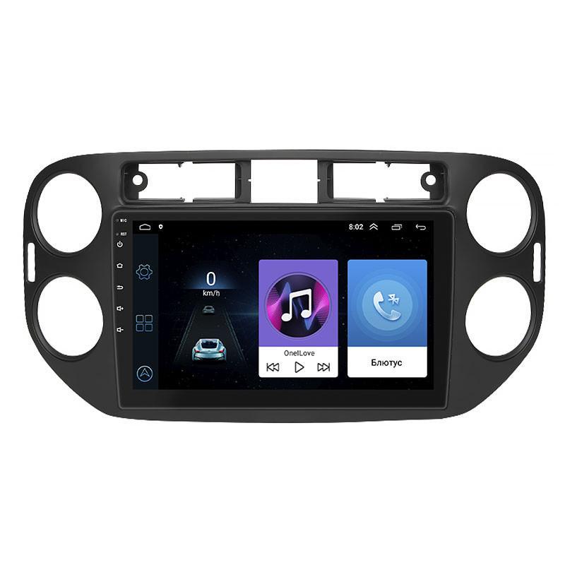 Автомагнітола штатна Lesko для Volkswagen Tiguan I 2007-2011 9" 1/16Gb Wi-Fi GPS Base MOB