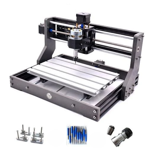 Фрезерный ЧПУ станок CNC 3018 Pro CNC3018 GRBL DIY с патроном ER11 цанговый комплект (CNC3018)