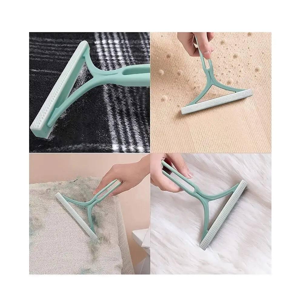 Щетка-скребок для удаления катышков шерсти и пыли с одежды и мебели двусторонняя (3818bf8e) - фото 2 Щетка-скребок для удаления катышков шерсти и пыли с одежды и мебели двусторонняя (3818bf8e) - фото 2