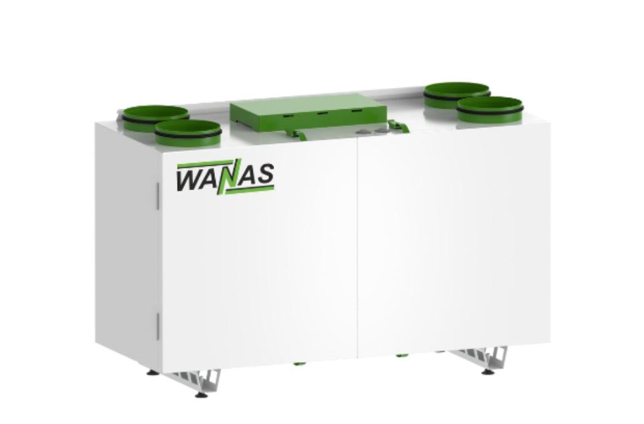 Рекуператор воздуха Wanas Combo 430 Prestige 4в1 с батареей на фреон и Midea