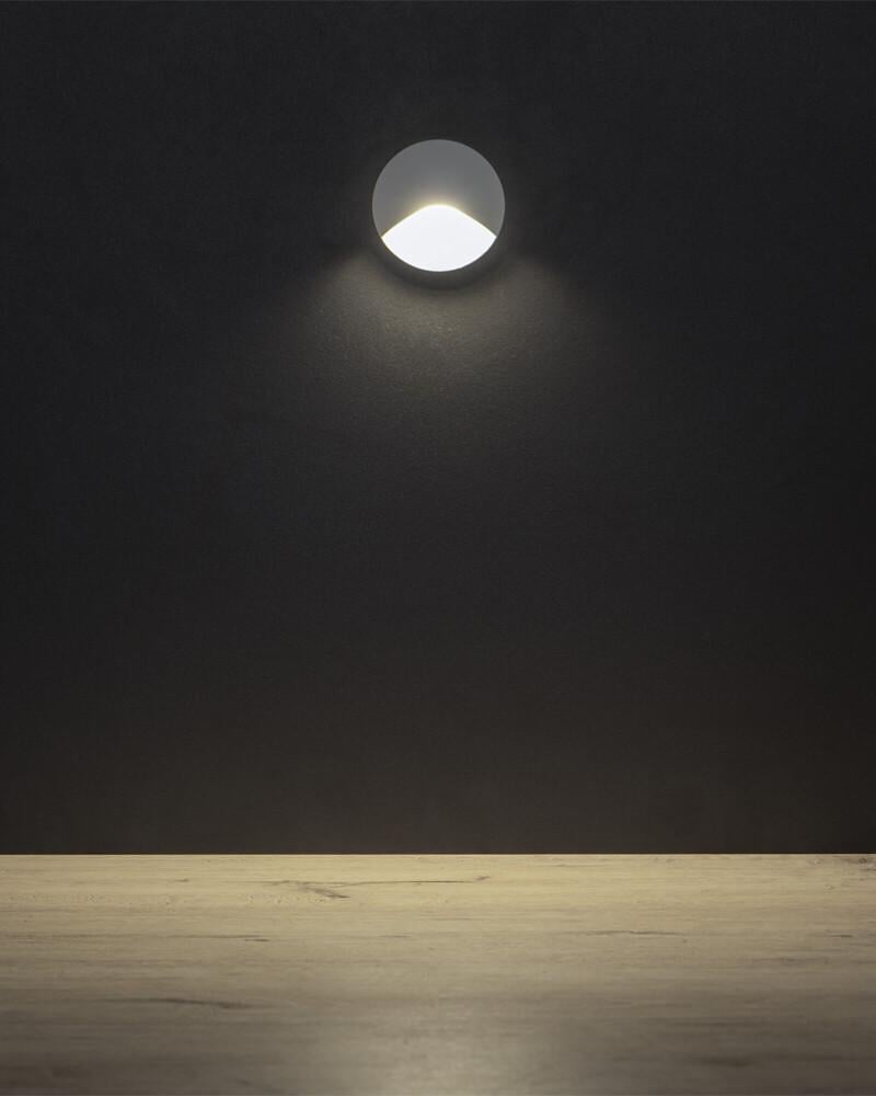 Светильник для подсветки лестницы/коридора Kanlux 39132 Exin LED 1x2,5W 4000K 50Lm IP65 Белый (29900922) - фото 2 Светильник для подсветки лестницы/коридора Kanlux 39132 Exin LED 1x2,5W 4000K 50Lm IP65 Белый (29900922) - фото 2