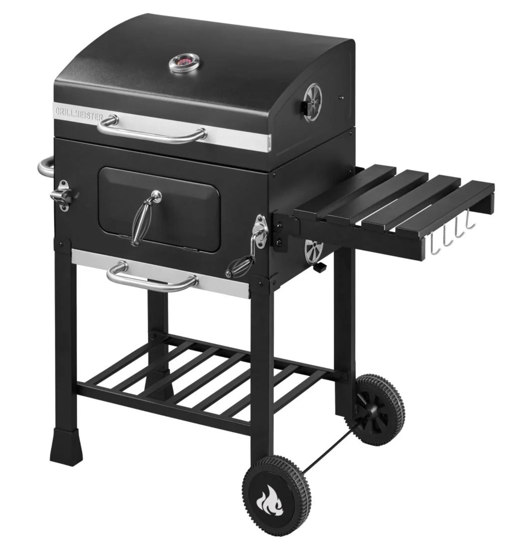 Гриль вугільний GRILLMEISTER Komfort з кришкою 56,5×40,5 см 23 кг (Grill Meister Komfort)