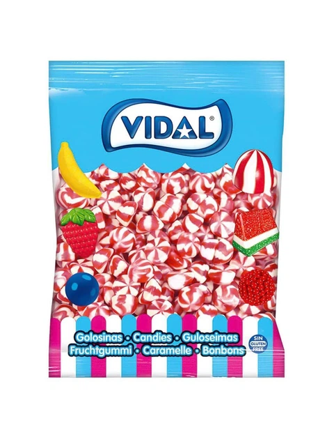 Конфеты желейные Vidal Клубничный твист 1 кг (34175050)