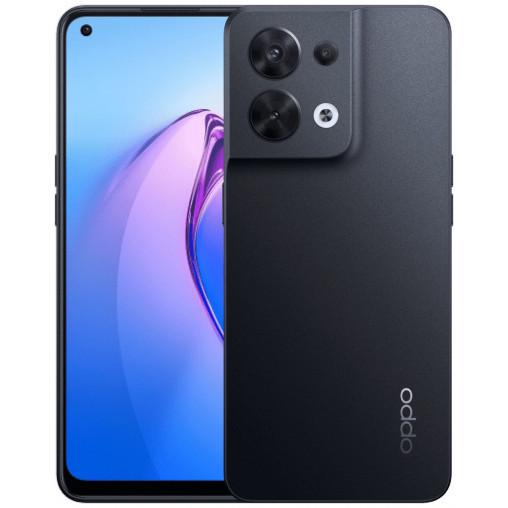 Смартфон Oppo Reno 8 5G 8/256Gb Shimmer Black - фото 2