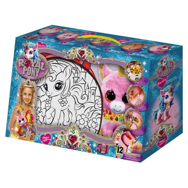 Сумка-раскраска Royal Pony Danko Toys RP-01-01U,02U,03U,...07U