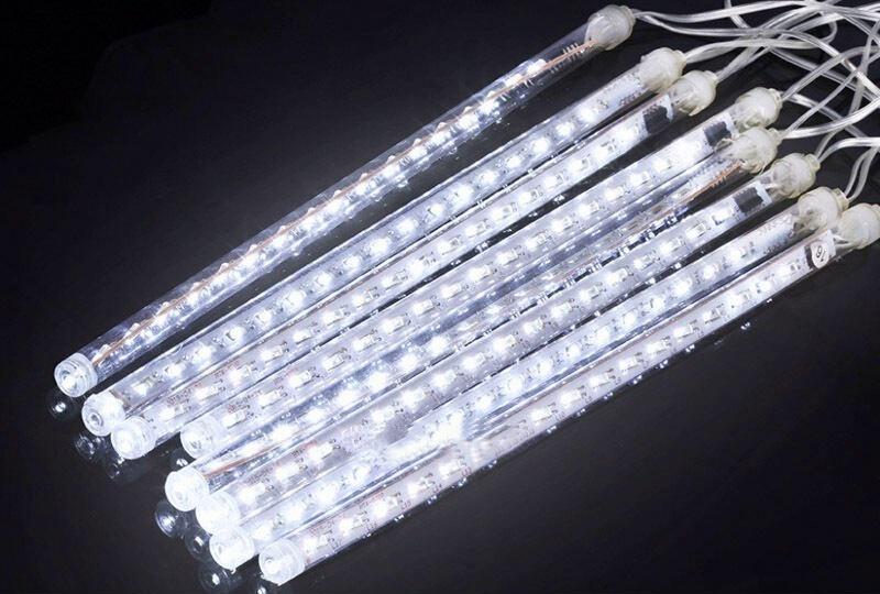 Гирлянда 30 см 8 шт. Белый (11122342-Т)