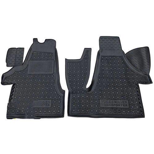 Коврики в салон AVTO-Gumm Volkswagen T5 10-1+2 Черный (11635)