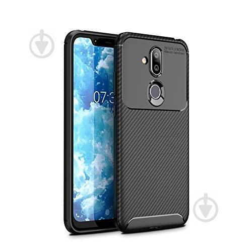 Чехол Carbon Case Nokia 7.1 Plus / X7 / 8.1 Черный (hub_lQcM56638) Чехол Carbon Case Nokia 7.1 Plus / X7 / 8.1 Черный (hub_lQcM56638)
