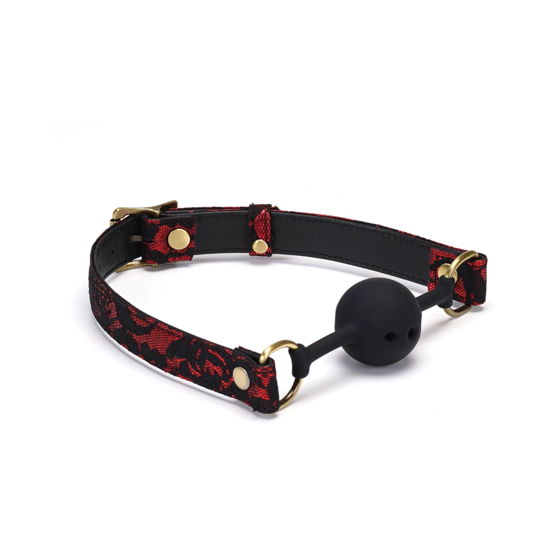 Кляп воздухопроницаемый Liebe Seele Victorian Garden Ball Gag CherryLove (SO9470) Кляп воздухопроницаемый Liebe Seele Victorian Garden Ball Gag CherryLove (SO9470)
