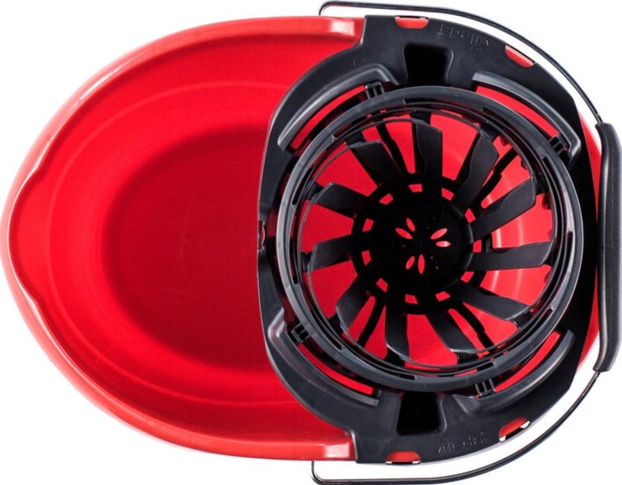 Ведро с отжимом Vileda Супер Mocio 10 л Красный (4003790105111) - фото 3 Ведро с отжимом Vileda Супер Mocio 10 л Красный (4003790105111) - фото 3