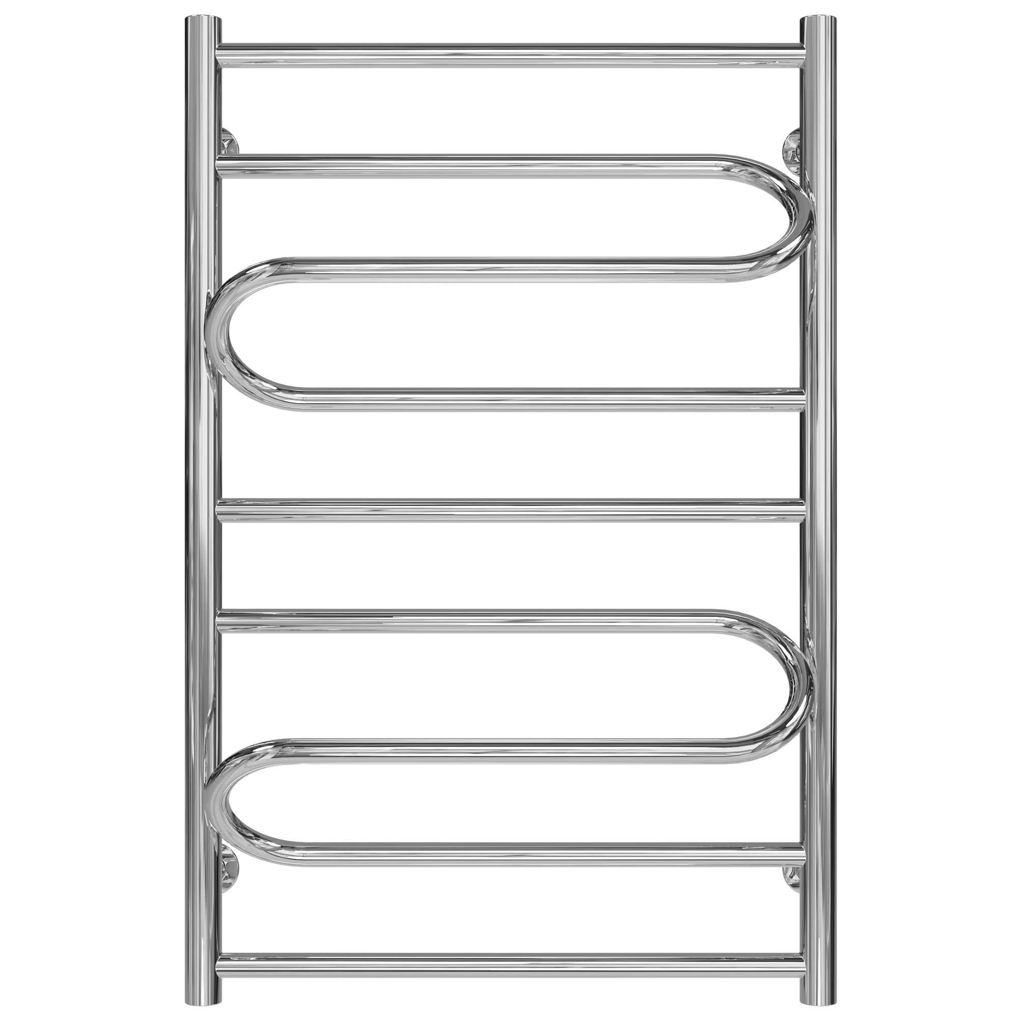 Полотенцесушитель водяной Deffi Вилла нижнее подключение нержавеющая сталь 500х800 мм Хром (C.VP.80.50.C.A)