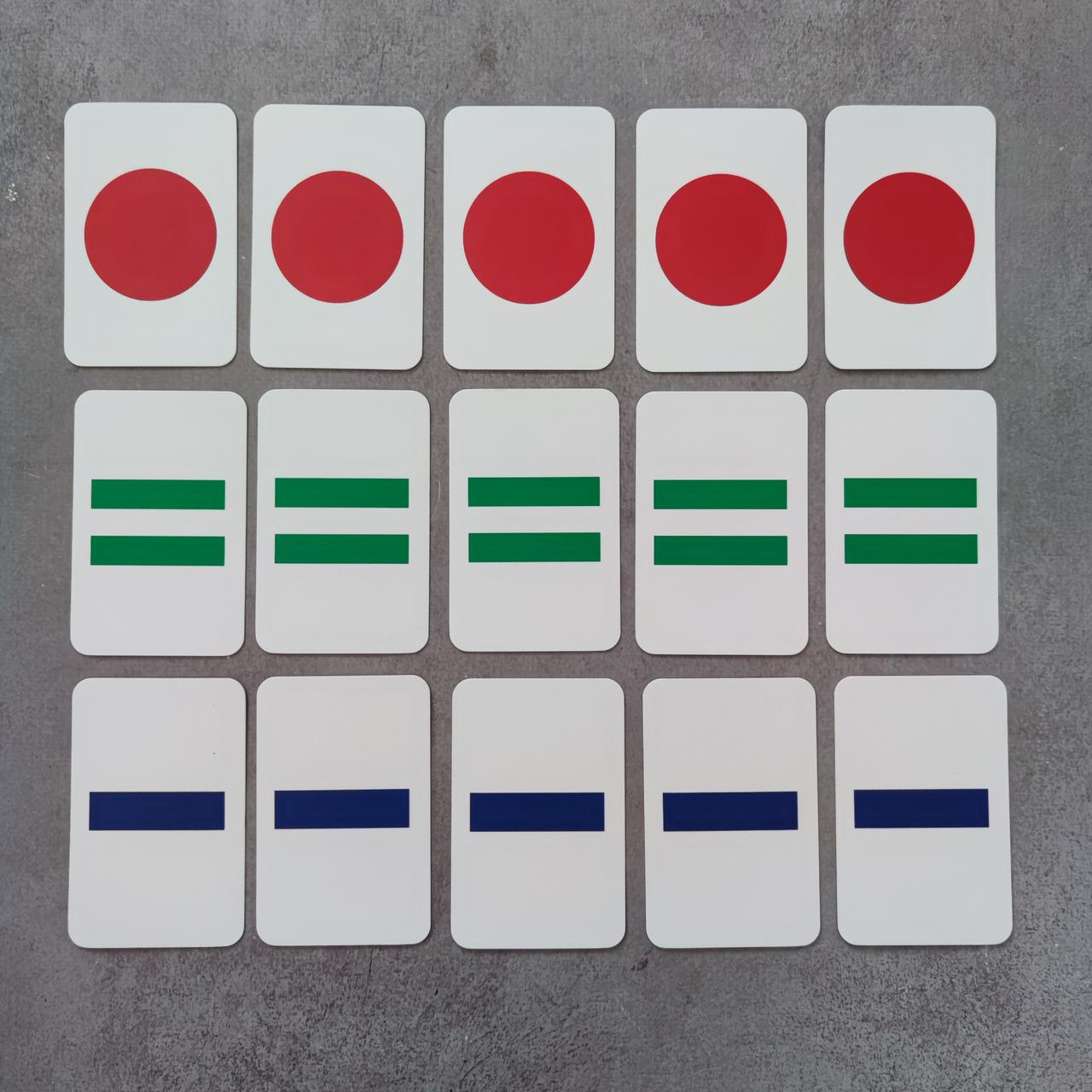 Комплект картонних карток для звукового аналізу слів (2737850402)