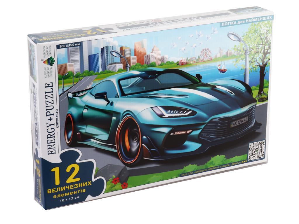Гра-пазл Енергія+ Супер авто 12 елементів (MTT-185921)