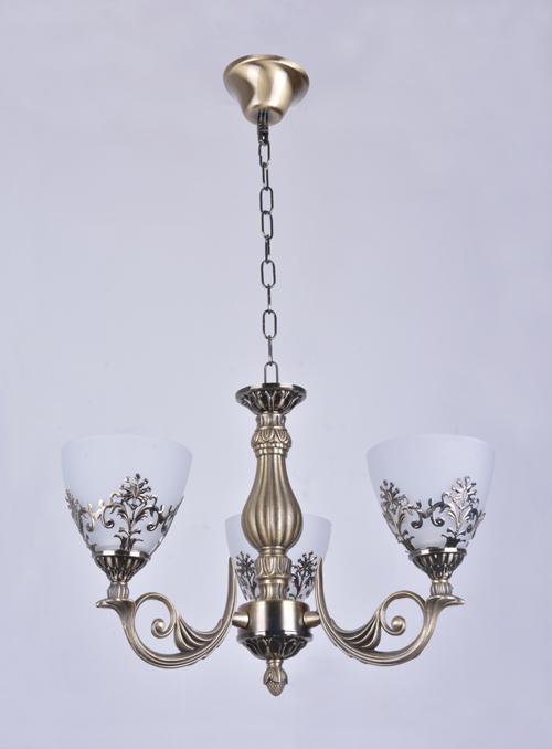 Люстра классическая Sirius Л 7006/3B AB на 3 плафона (000008166)