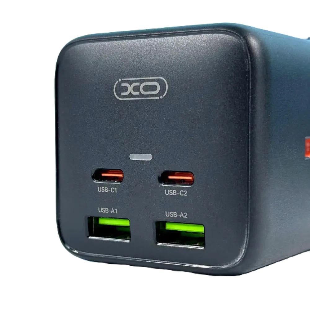 Удлинитель сетевой XO WL24 2 розетки 2-USB 2 Type-C 150 см Black (b9835089) - фото 5 Удлинитель сетевой XO WL24 2 розетки 2-USB 2 Type-C 150 см Black (b9835089) - фото 5